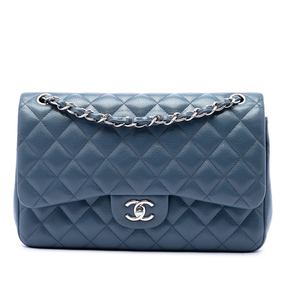 Pre-Loved Chanel Jumbo Classic Caviar Double Flap